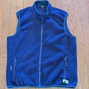Vintage Purple MEC Polartec Fleece Vest Made in Canada - Size XL